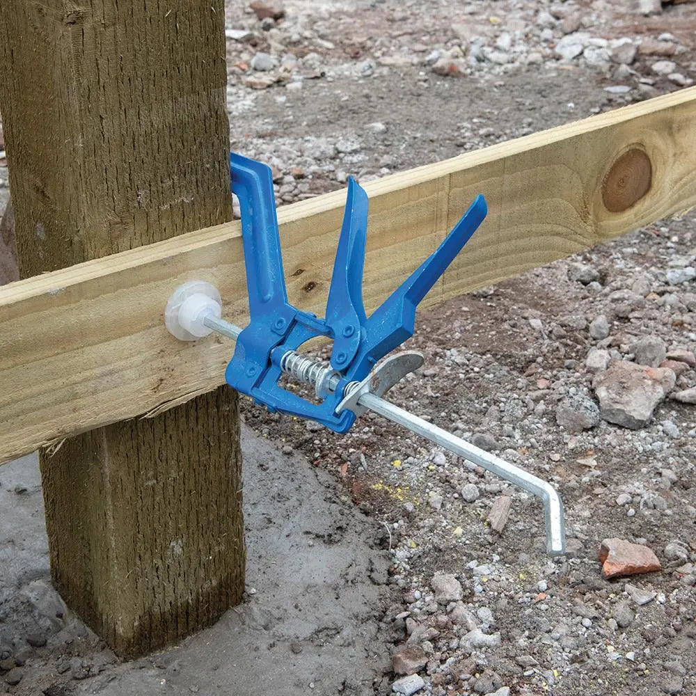 Silverline One-Handed Clamp 150mm 633536 White Rose Tools