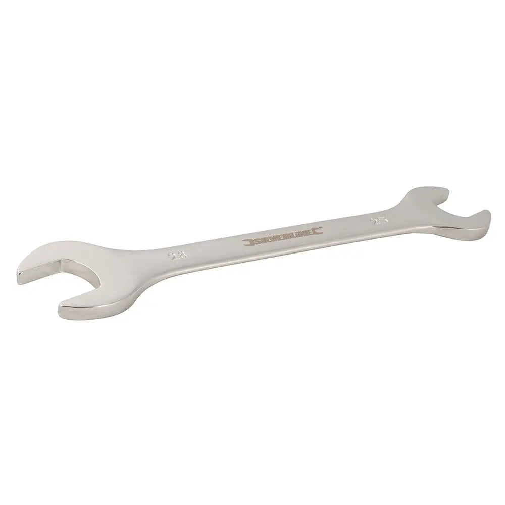 Silverline Open End Spanner Double Ended - Choose Size  White Rose Tools