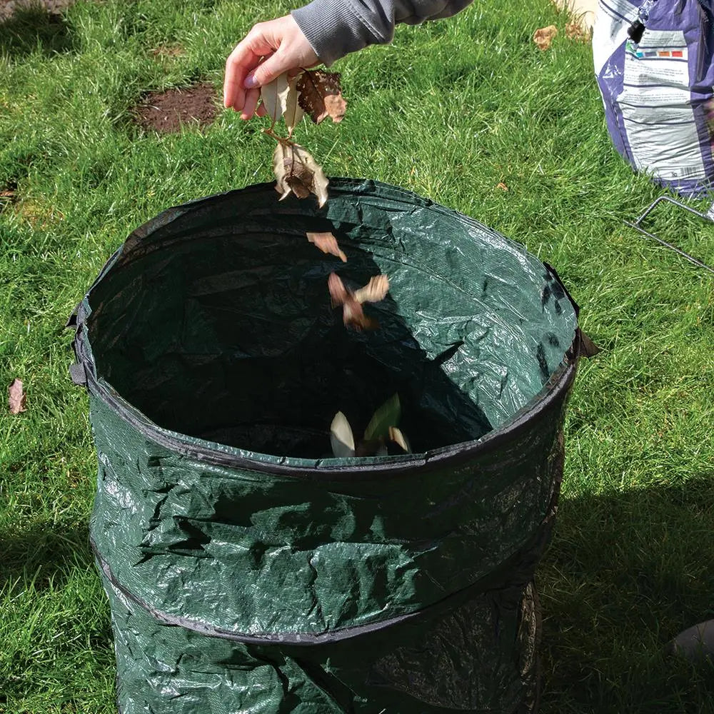 Silverline Pop-Up Garden Sack 560 x 690mm - 170L Capacity 589689  White Rose Tools