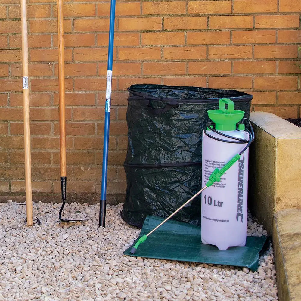 Silverline Pop-Up Garden Sack 560 x 690mm - 170L Capacity 589689  White Rose Tools