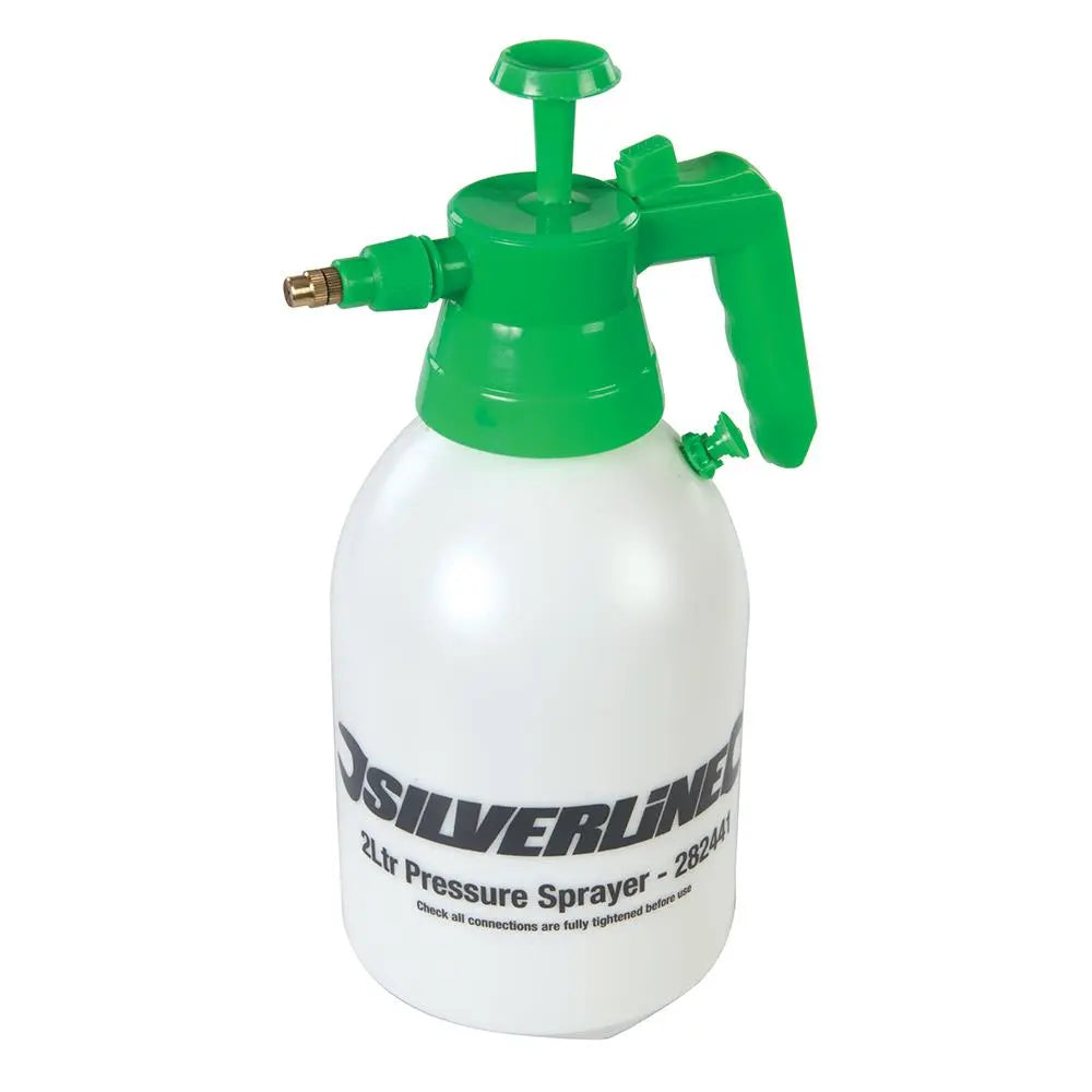 Silverline Pressure Sprayer 2Ltr 282441 White Rose Tools