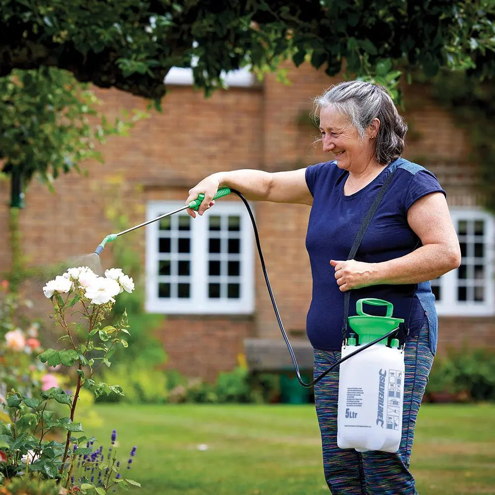 Silverline Pressure Sprayer 5Ltr 675108  White Rose Tools