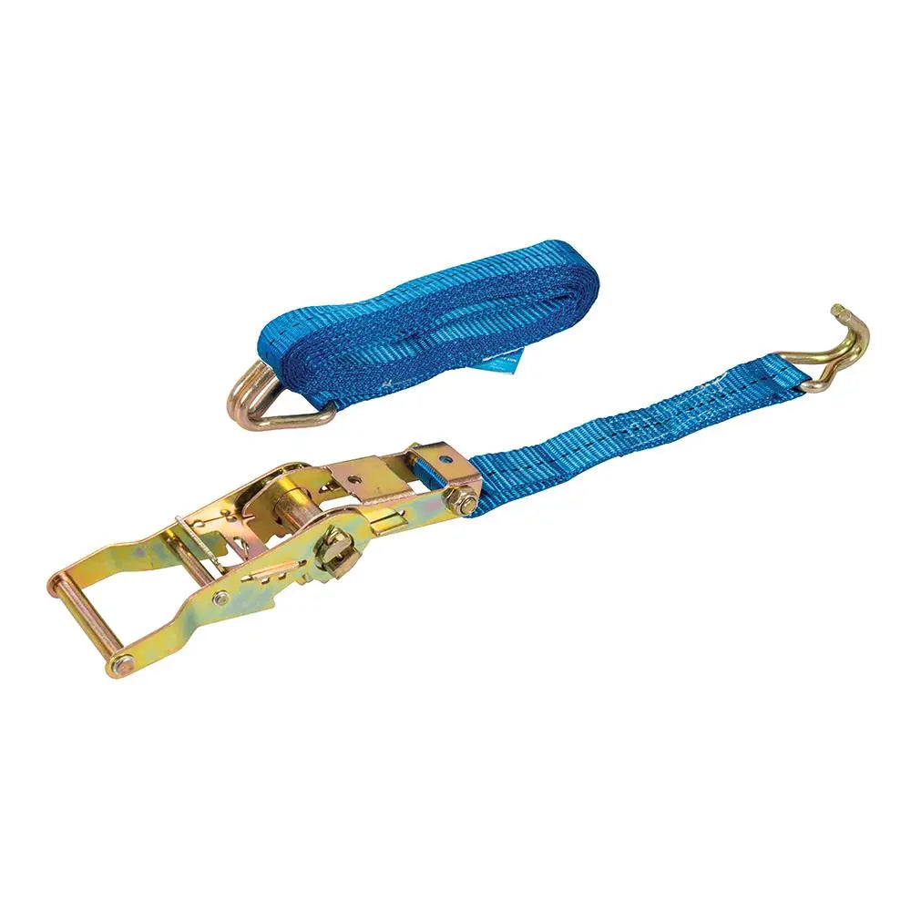 Silverline Ratchet Tie Down Strap Cargo Lash J-Hook 1000-2750kg