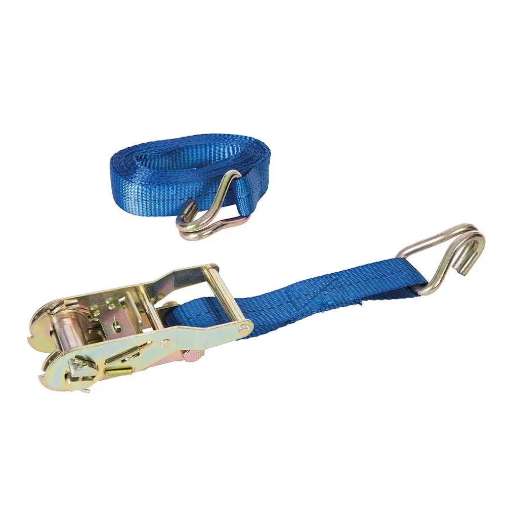 Silverline Ratchet Tie Down Strap Cargo Lash J-Hook 1000-2750kg