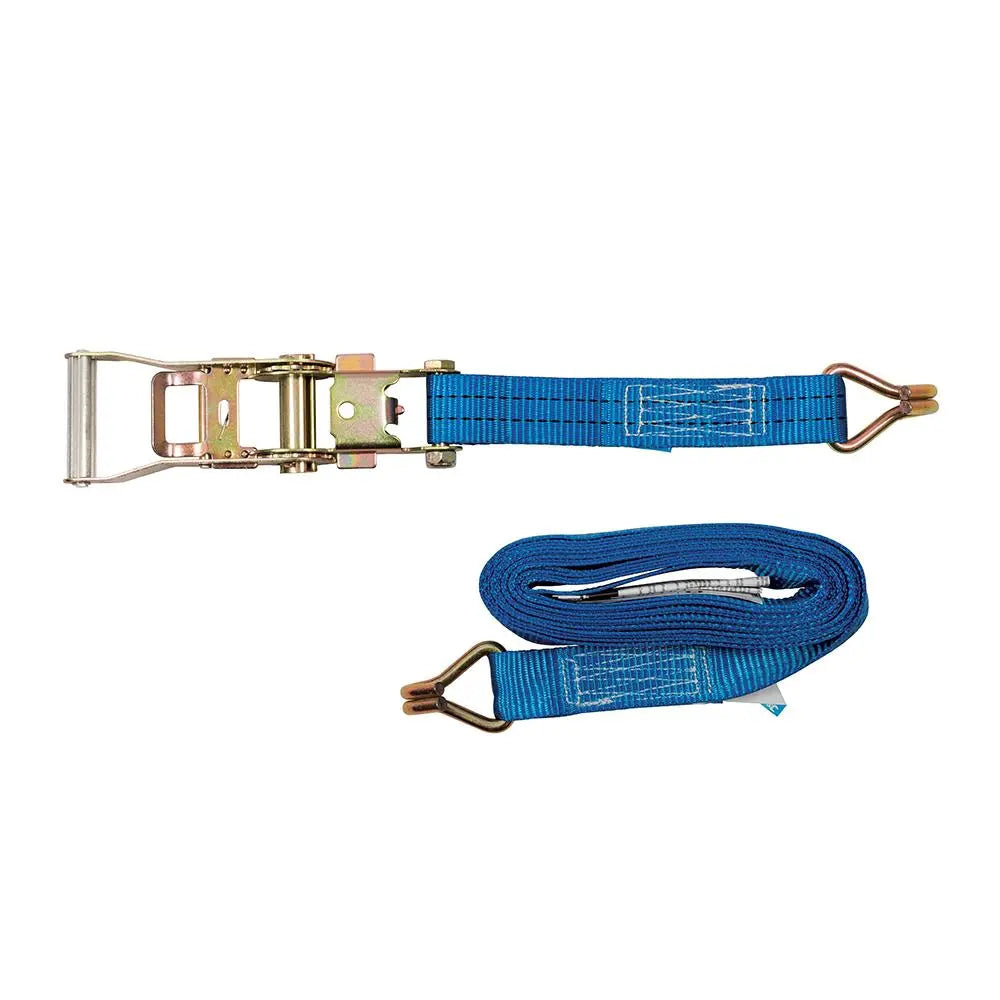 Silverline Ratchet Tie Down Strap Cargo Lash J-Hook 1000-2750kg