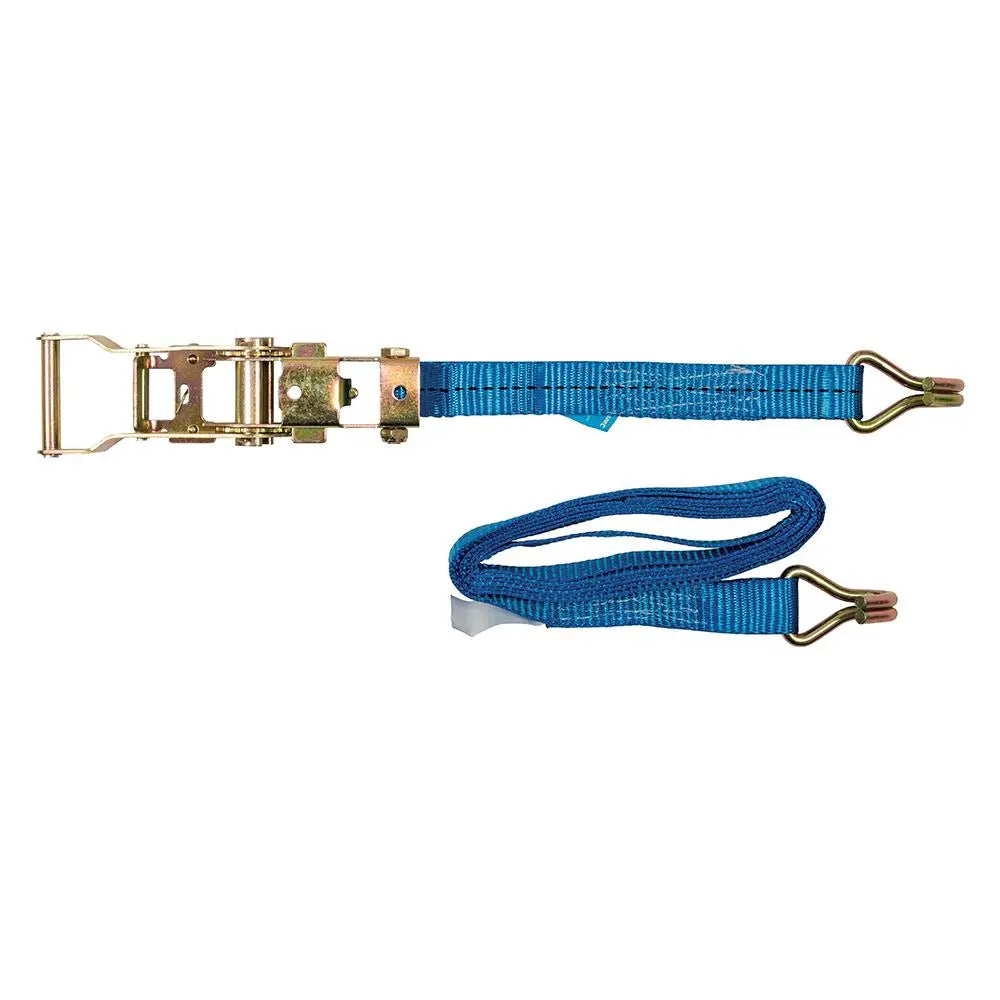 Silverline Ratchet Tie Down Strap Cargo Lash J-Hook 1000-2750kg