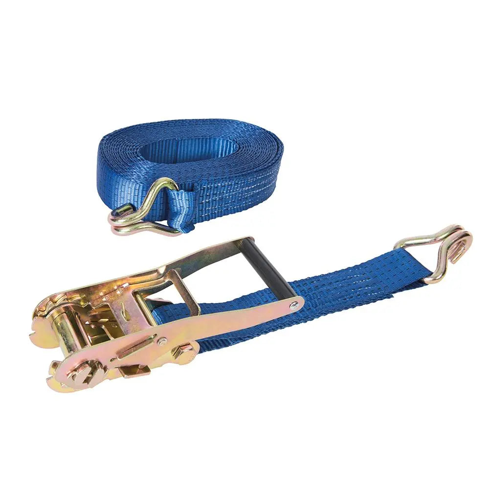 Silverline Ratchet Tie Down Strap Cargo Lash J-Hook 3900-4750kg