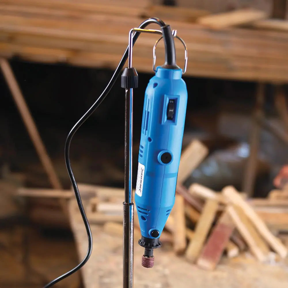 Silverline Rotary Tool Telescopic Hanging Stand 550mm 240271 White Rose Tools