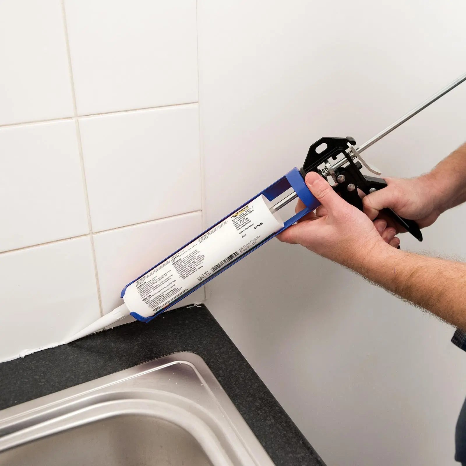 Silverline Rotating Caulking Guns 300ml Or 400ml