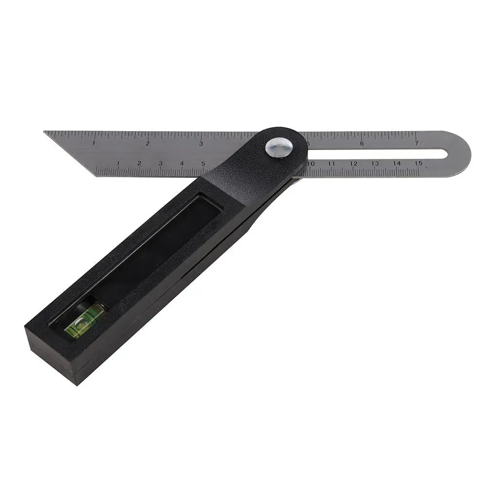 Silverline Sliding T Bevel with Spirit Level 200mm 8" Adjustable Multi-Function