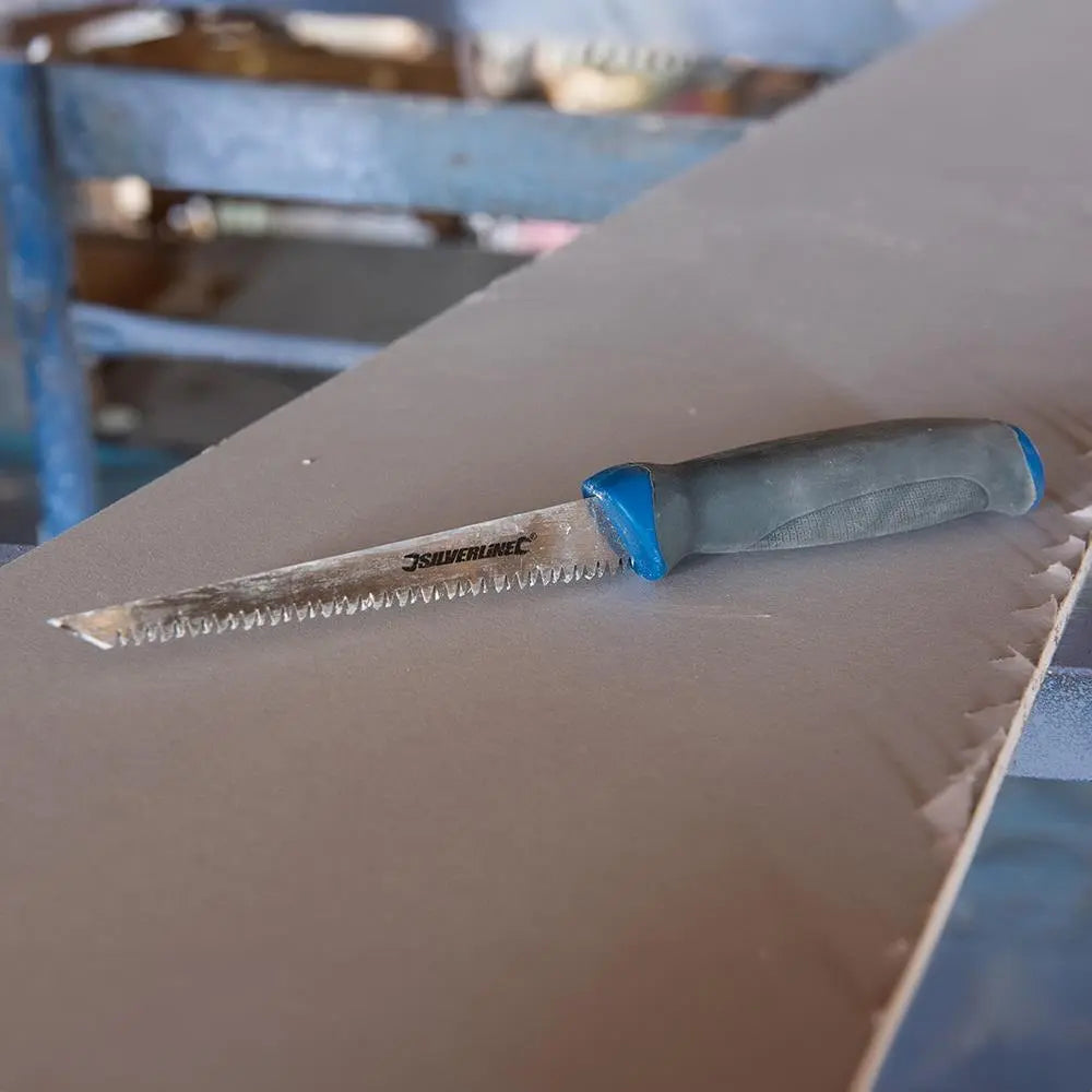 Silverline Soft-Grip Drywall Saw 150mm 598533  White Rose Tools