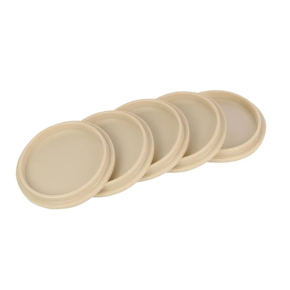Silverline Solid Board Access Covers 5pk 110mm 868711  White Rose Tools