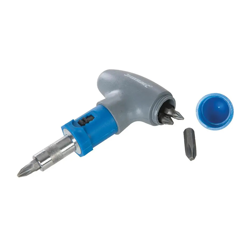 Silverline T-Handle Ratchet Screwdriver Set 22pce 380746  White Rose Tools