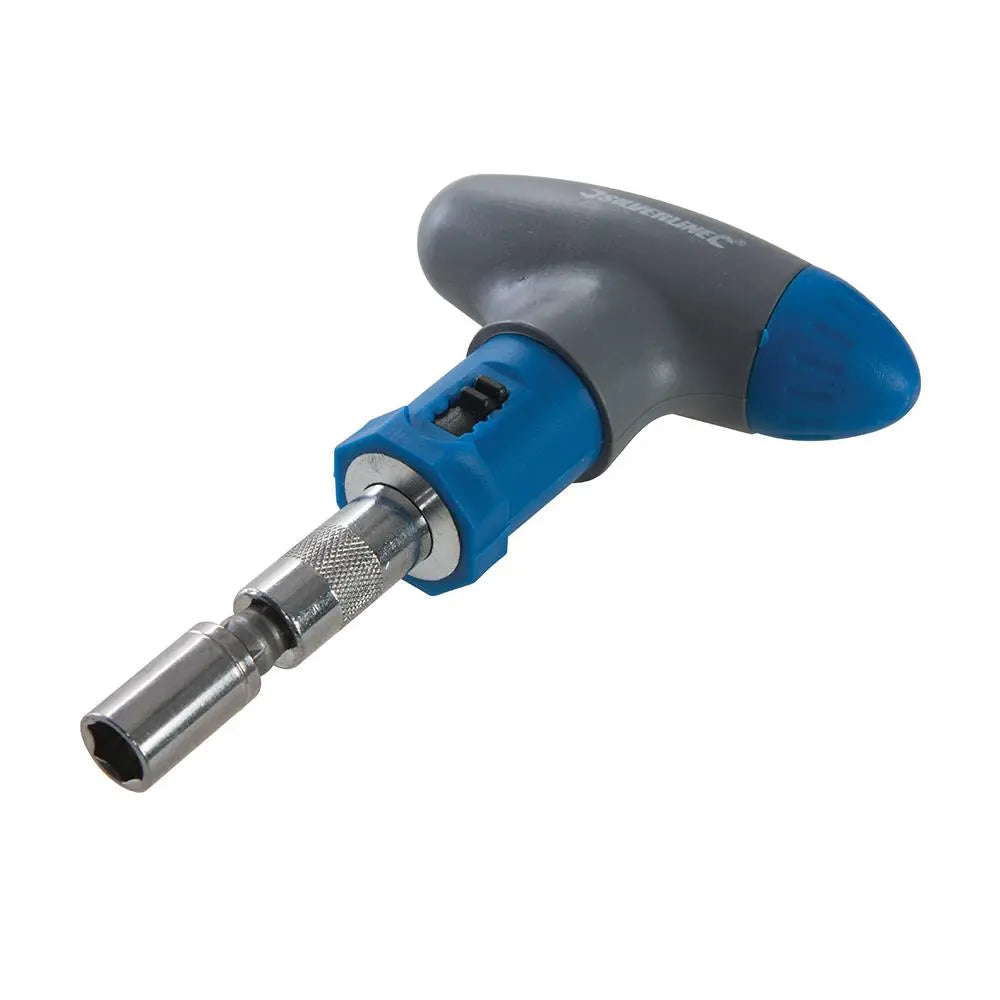 Silverline T-Handle Ratchet Screwdriver Set 22pce 380746  White Rose Tools