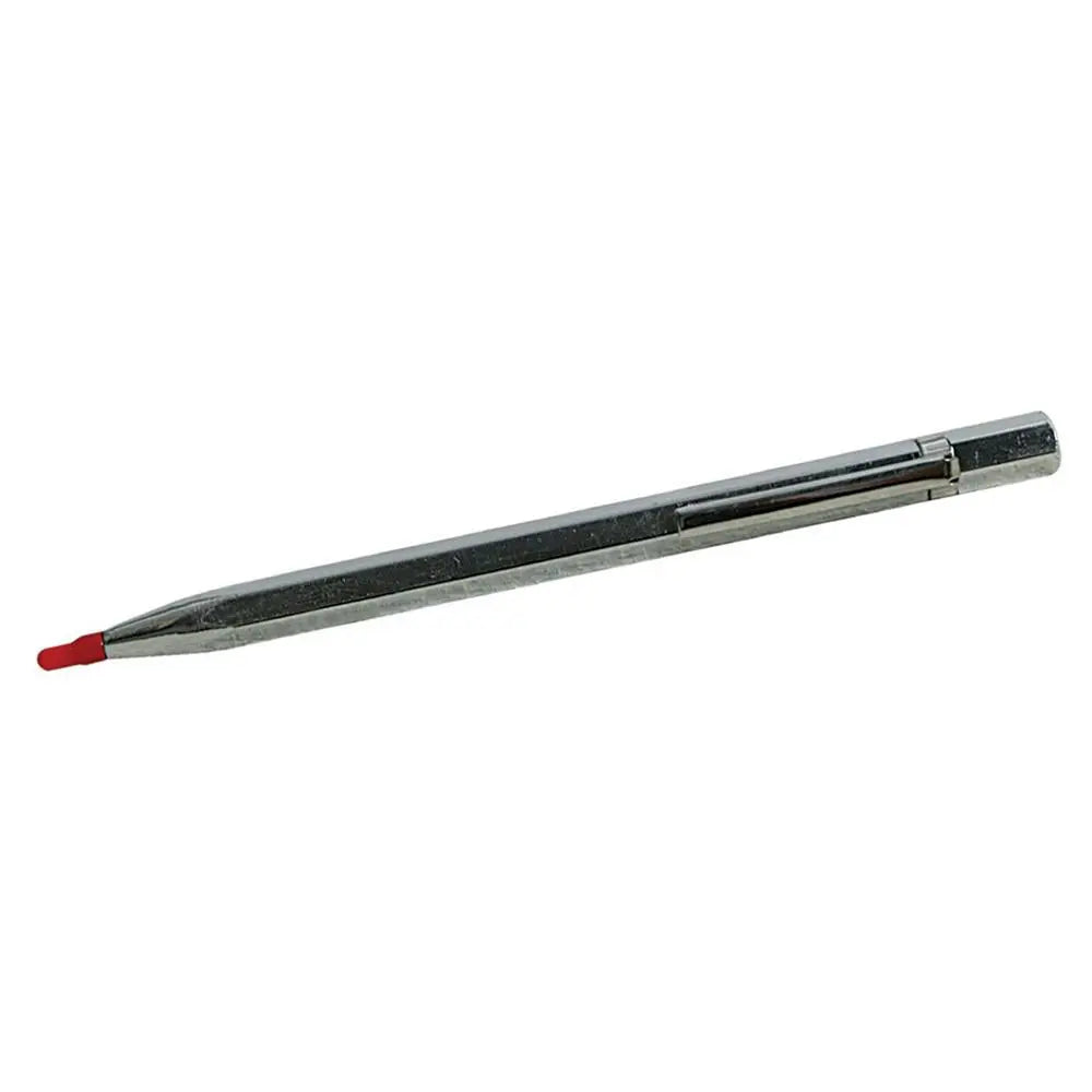 Silverline TCT Pocket Scriber & Glass Cutter 150mm / 3-4mm 633657  White Rose Tools