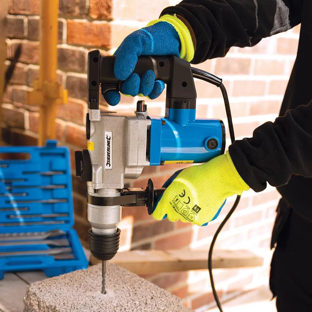 Silverline Thermal Builders Gloves L9 White Rose Tools