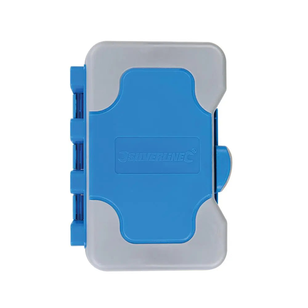 Silverline Titanium-Coated Flat Bit Set 7pce 10 - 32mm 279870 White Rose Tools