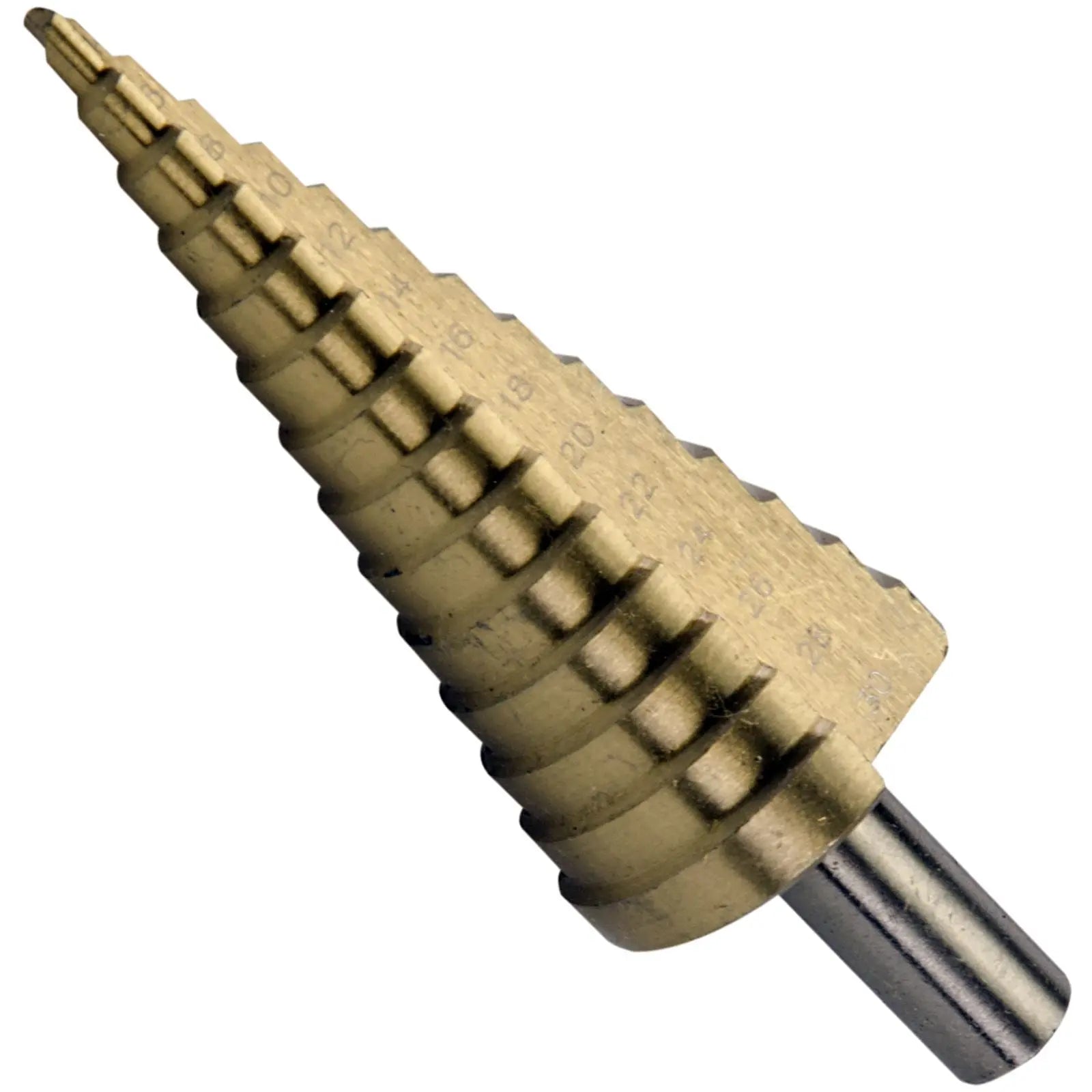 Silverline Titanium-Plated HSS Step Drill