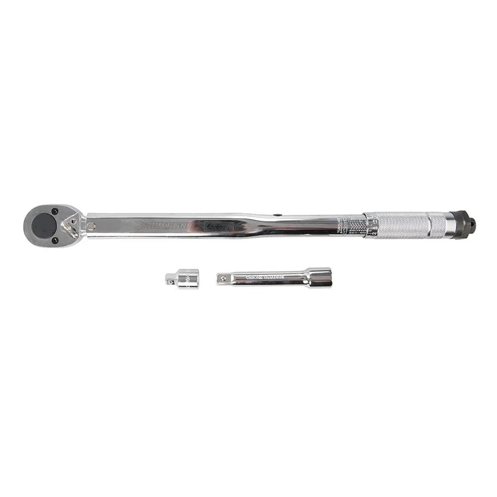 Silverline Torque Wrench 28 - 210Nm 1/2" Drive 633567  White Rose Tools