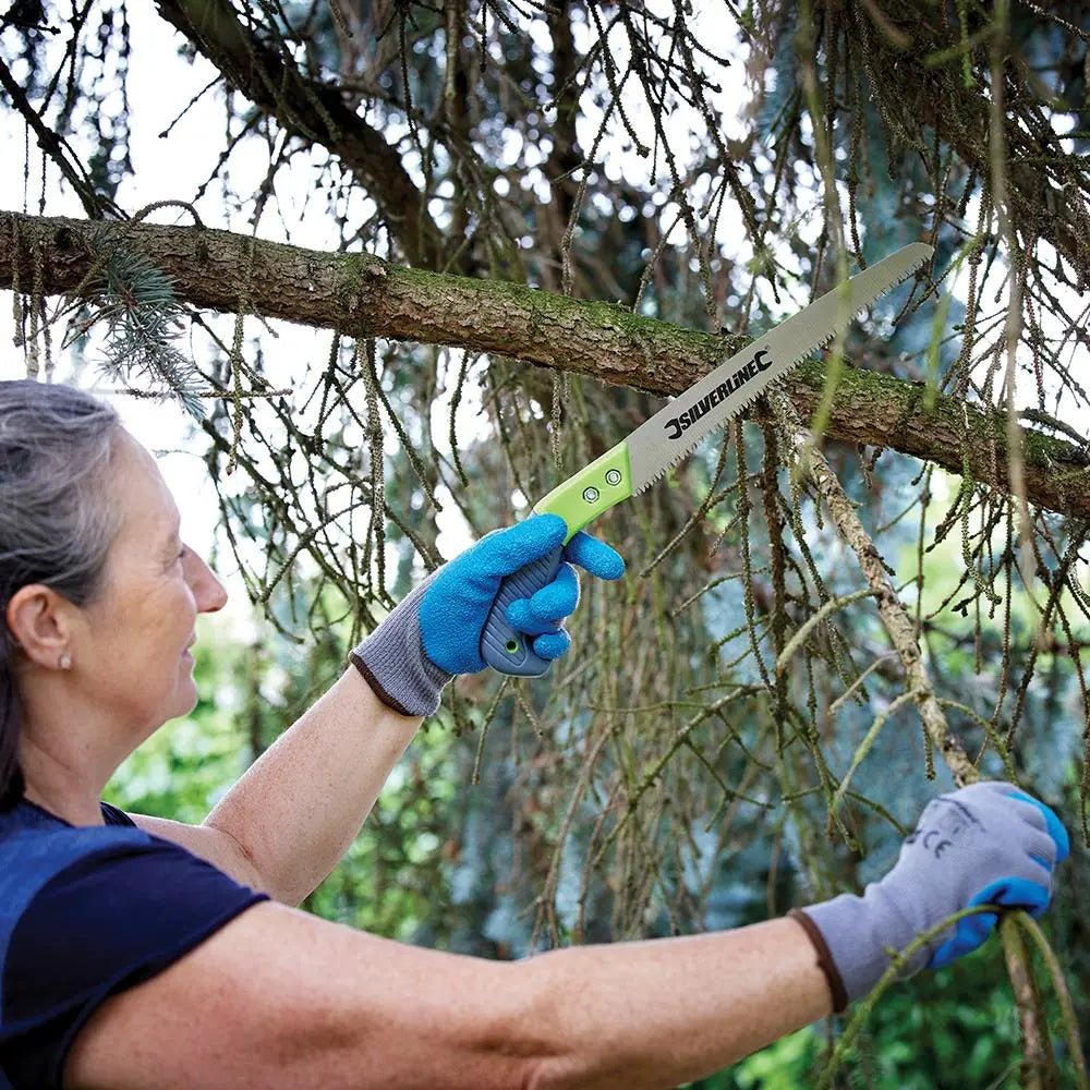 Silverline Tri Cut Folding Saw Pruning Saw Gardening  Super Sharp