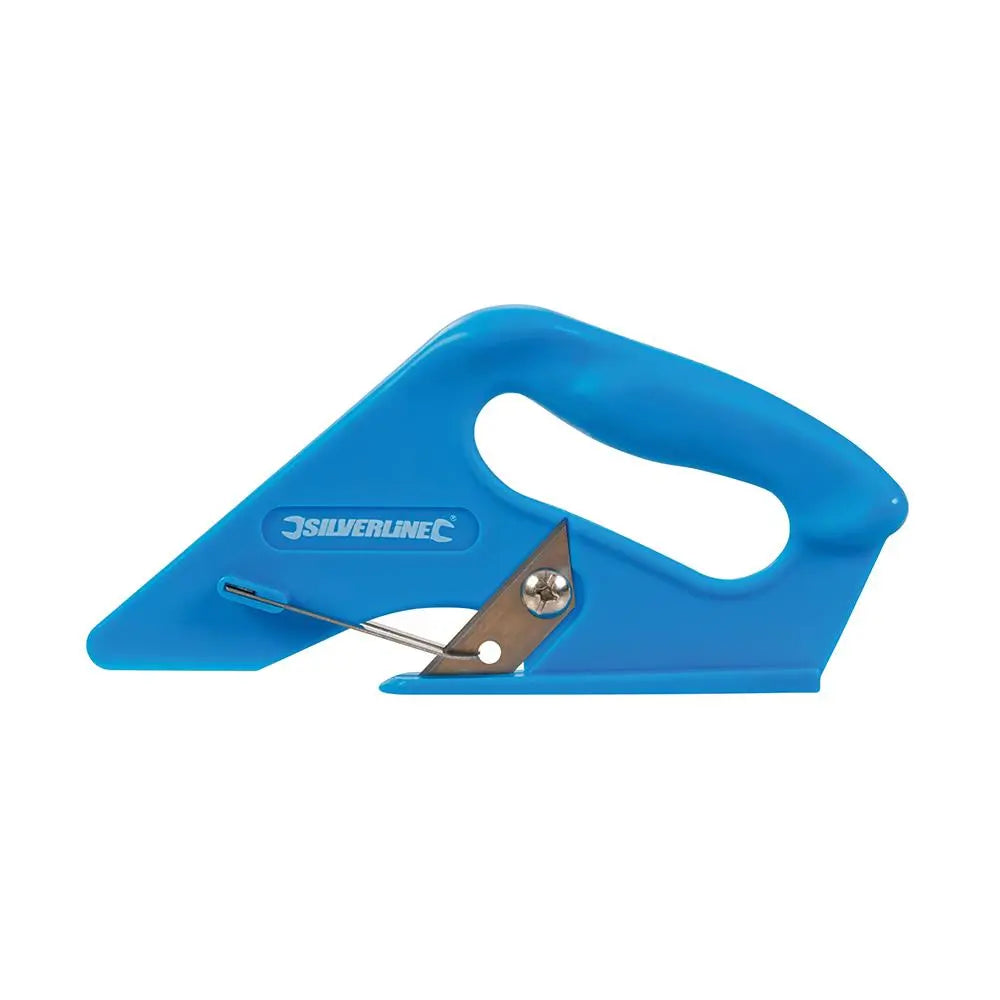 Silverline Universal Carpet Cutter Vinyl Heavy Duty Fabric Trimmer 230mm