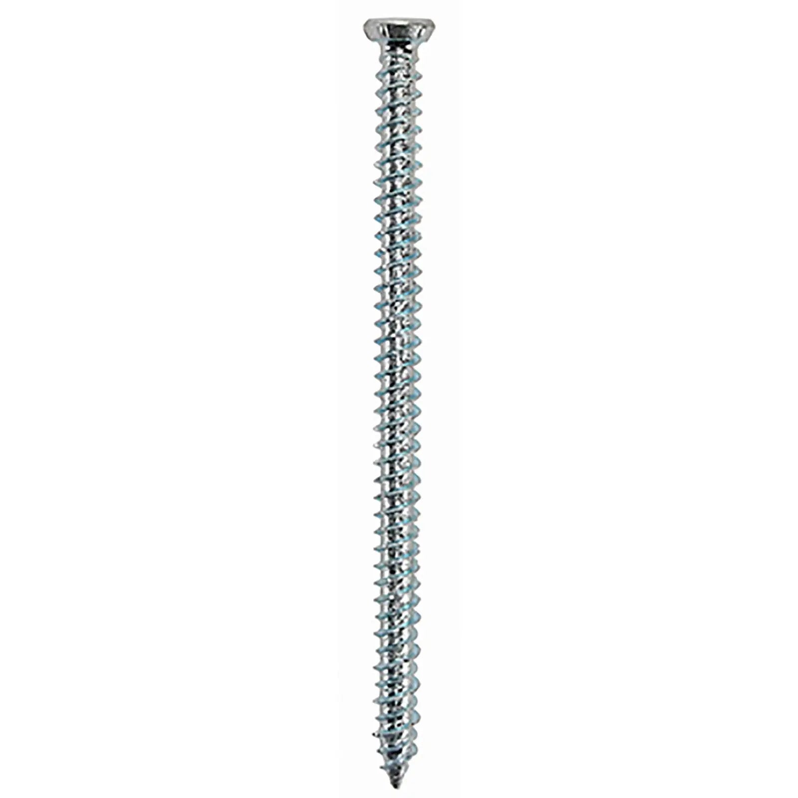 TIMCO Concrete Framing Screw Multi Fix Countersunk Zinc Torx Head Box of 100 Screws
