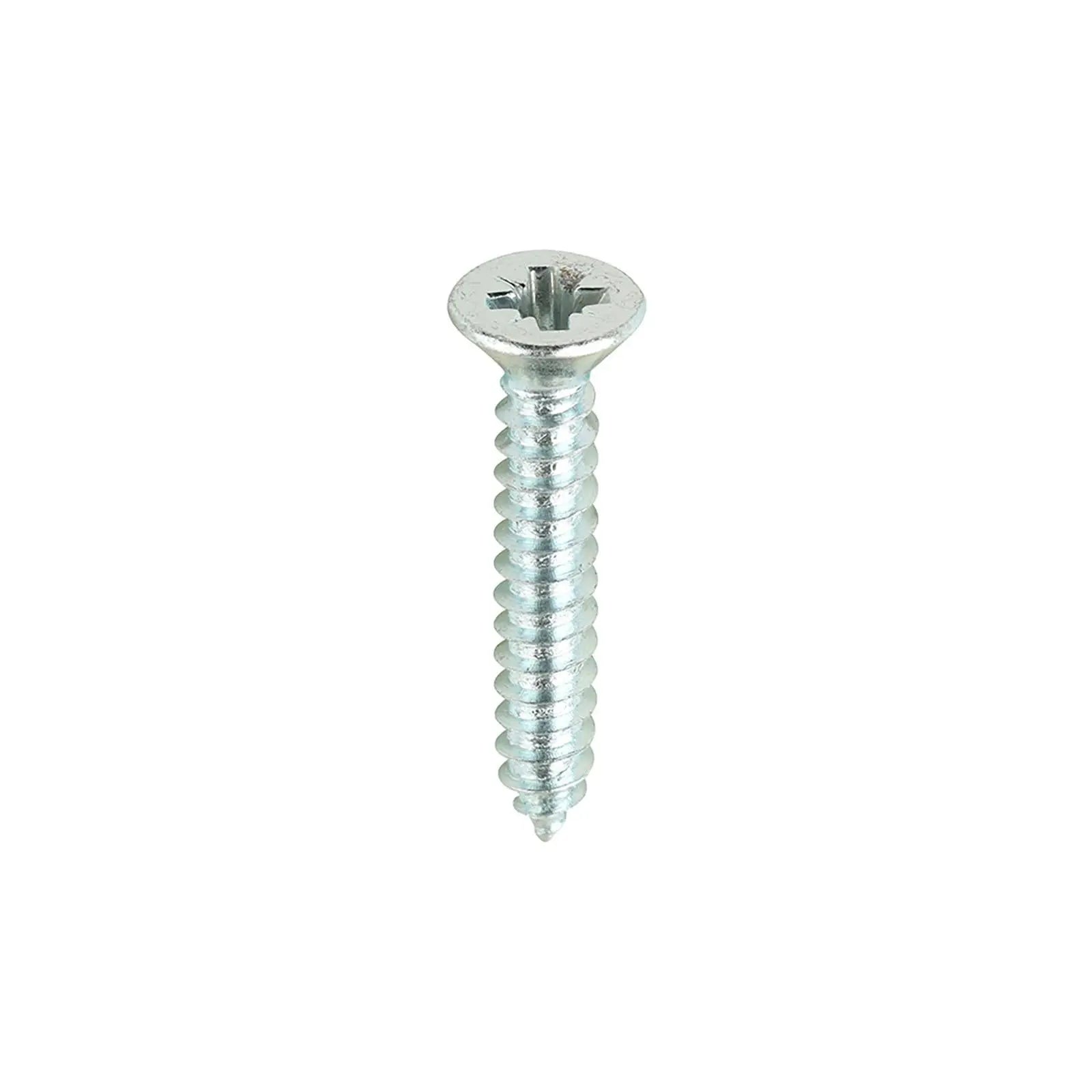 TIMCO Self Tapping Screws Countersunk Zinc Pozi - Choose Size White Rose Tools