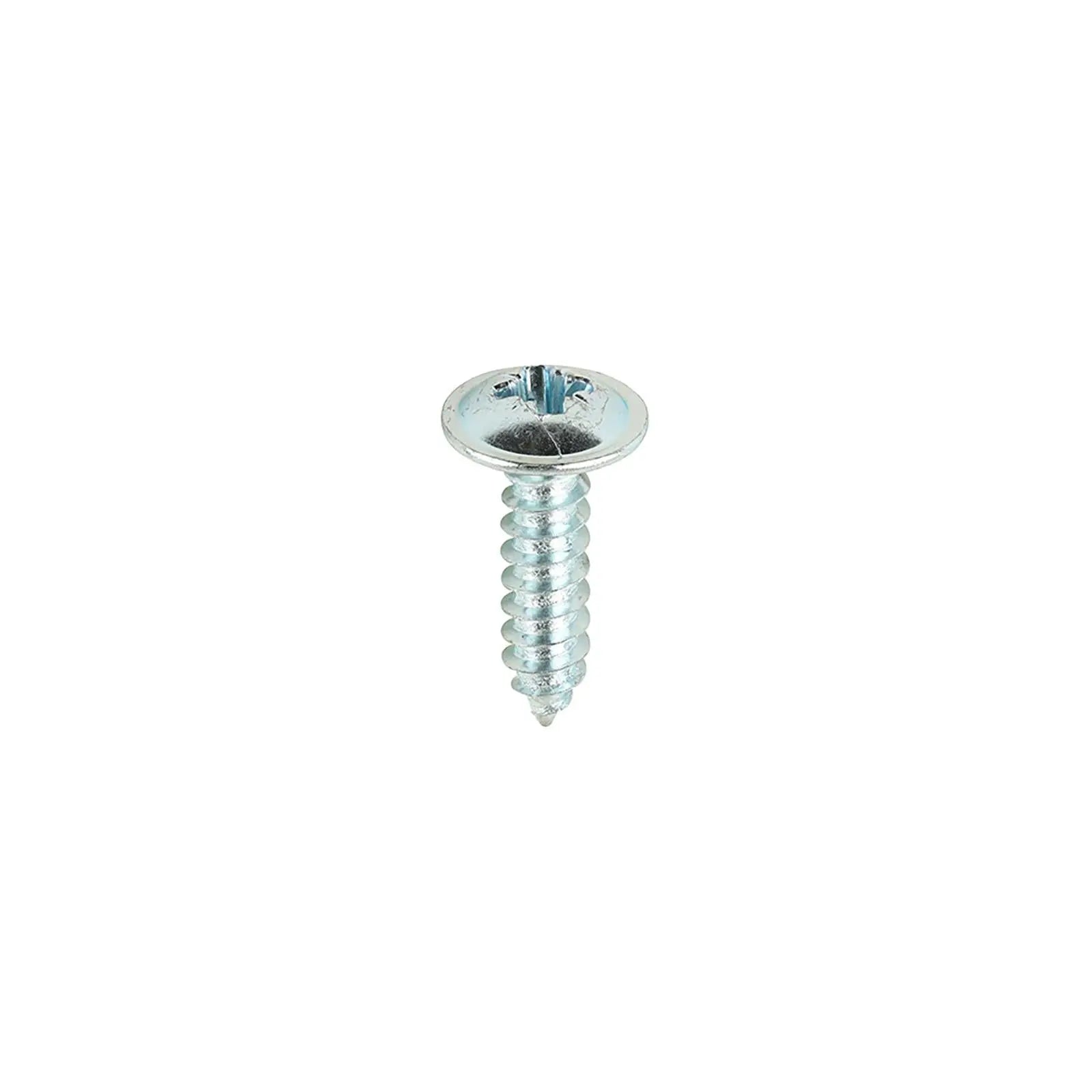 TIMCO Self Tapping Screws Flange Head Zinc Pozi - Choose Size White Rose Tools