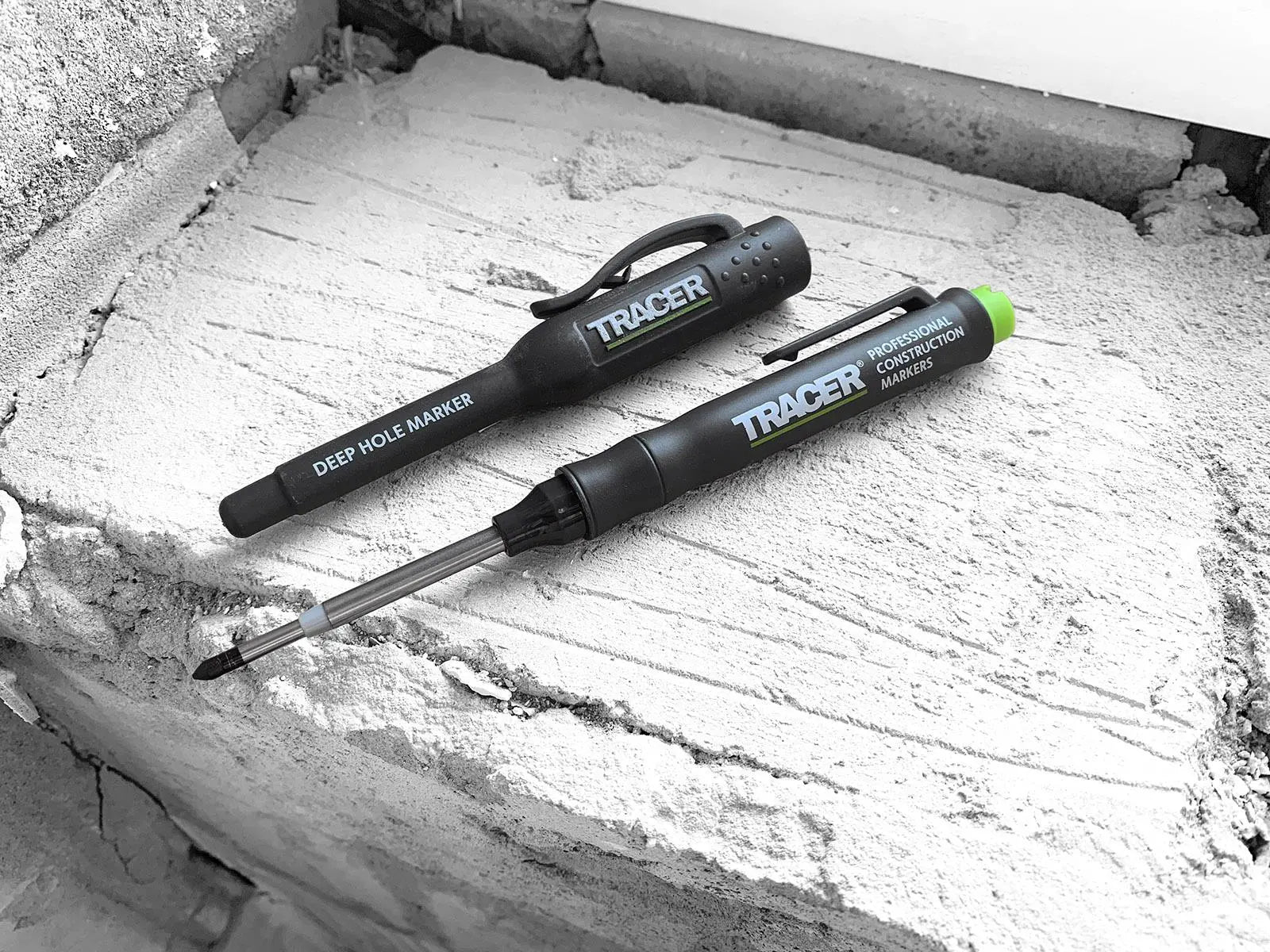 TRACER Double Tipped Marker Pen and Site Holster 50mm Depth
