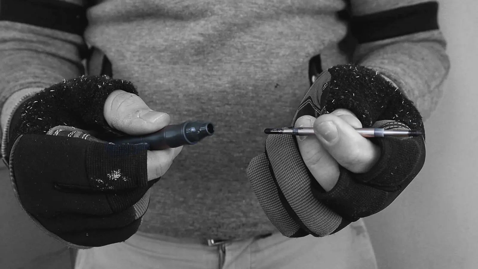 TRACER Double Tipped Marker Pen and Site Holster 50mm Depth