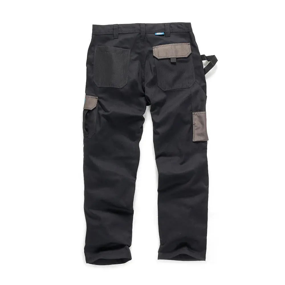 Tough Grit Work Trousers Black 30R 850190 White Rose Tools