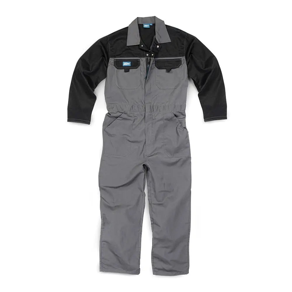 Tough Grit Zip-Front Coverall Charcoal XS 936281 White Rose Tools
