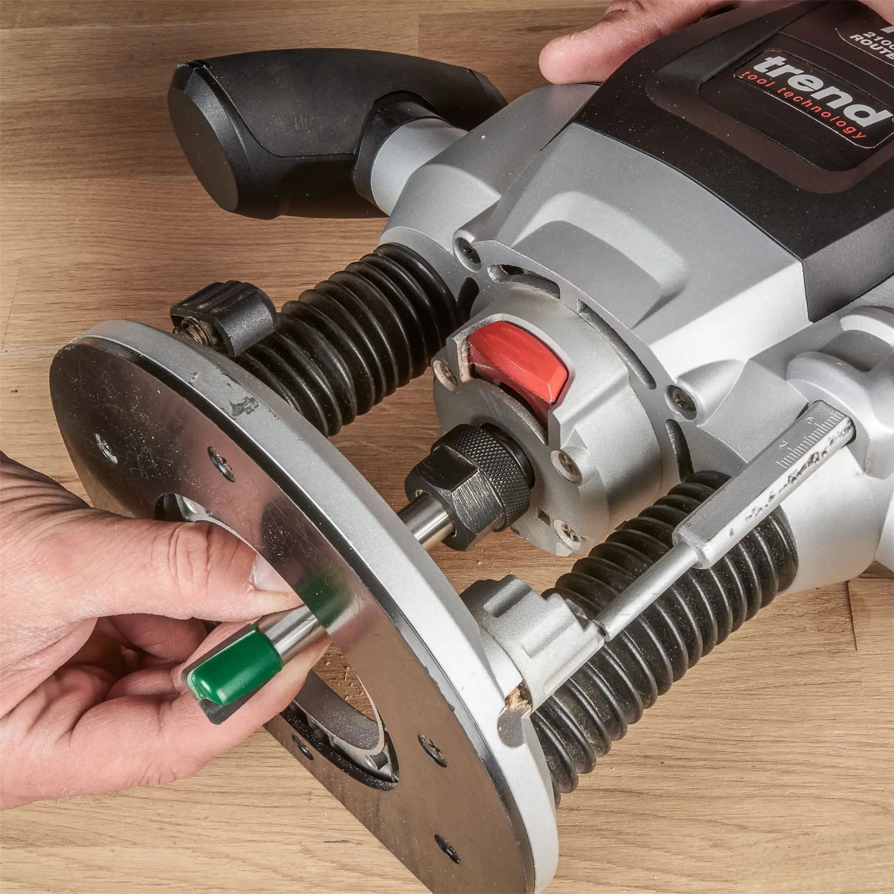 Trend Craftpro 1/2" Tct 2.5mm Radius Flat Draining Groove Router Cutter, 16mm X 20mm C306X1/2TC White Rose Tools