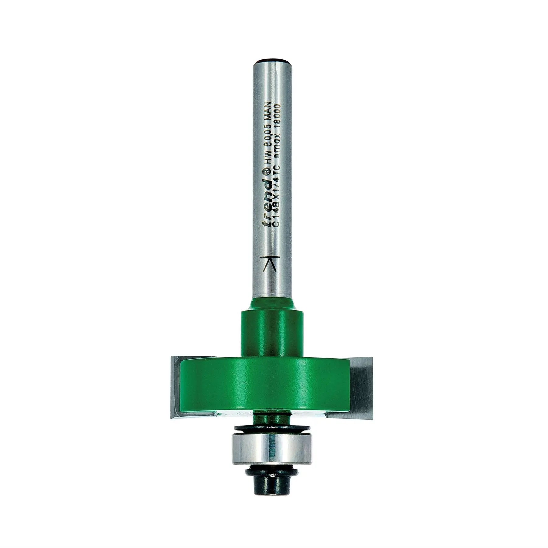 Trend Slotting 10mm Cut  C148X1/4TC  White Rose Tools