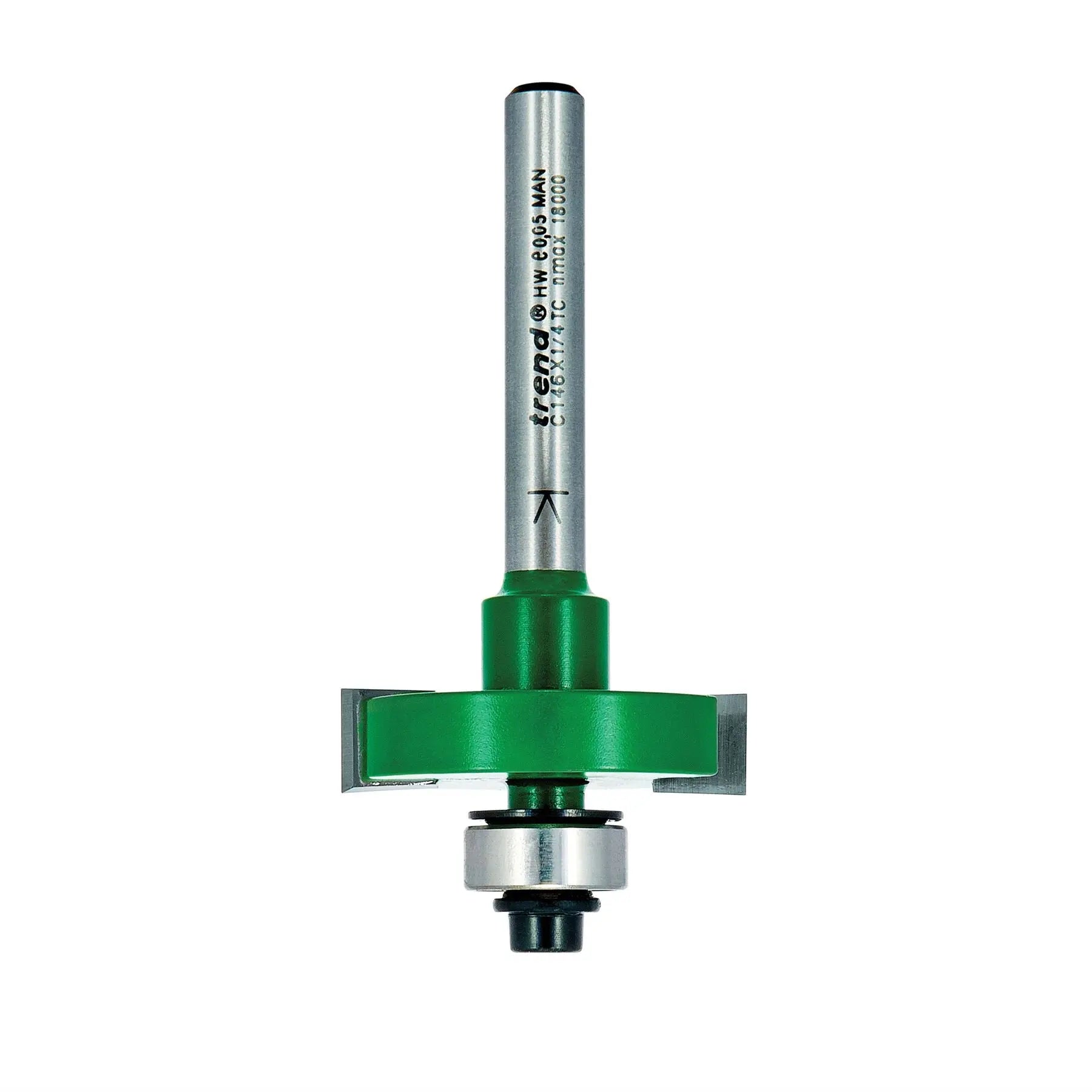 Trend Slotting 8mm Cut C146X1/4TC White Rose Tools