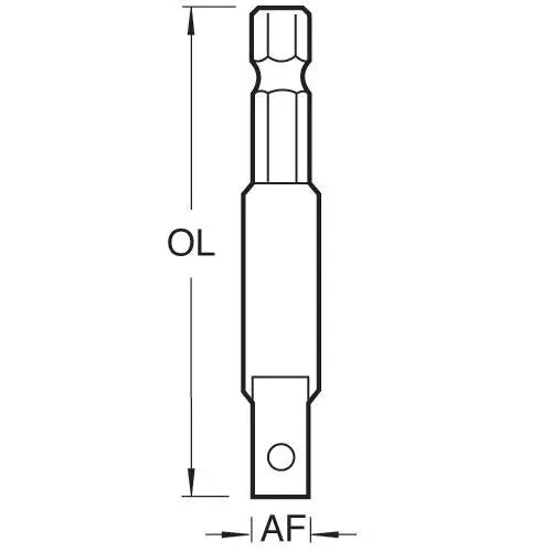 Trend Snappy Square Drive 1/2X50mm  SNAP/SDA/3