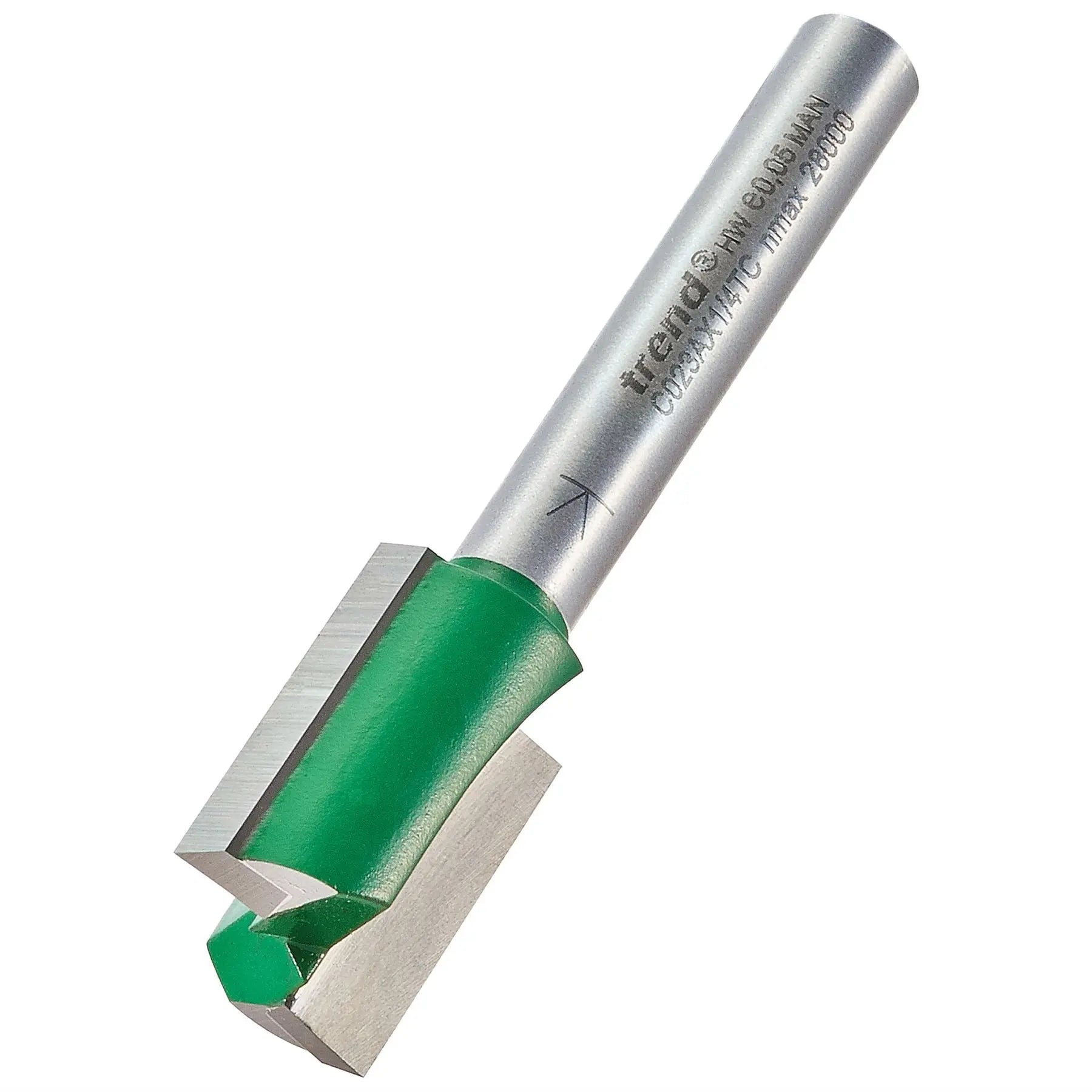 Trend Two Flute Cutter 14mm Diameter C023AX1/4TC  White Rose Tools