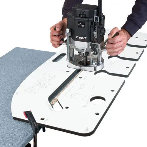 Trend Worktop Jig - Multi - Function Jig For Accurately Fitting Kitchen Worktops In 10 Different Widths From 250mm To 700mm Wide KWJ700  White Rose Tools