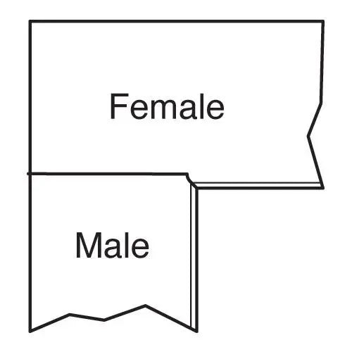 Trend Worktop Jig - Multi - Function Jig For Accurately Fitting Kitchen Worktops In 10 Different Widths From 250mm To 700mm Wide KWJ700  White Rose Tools