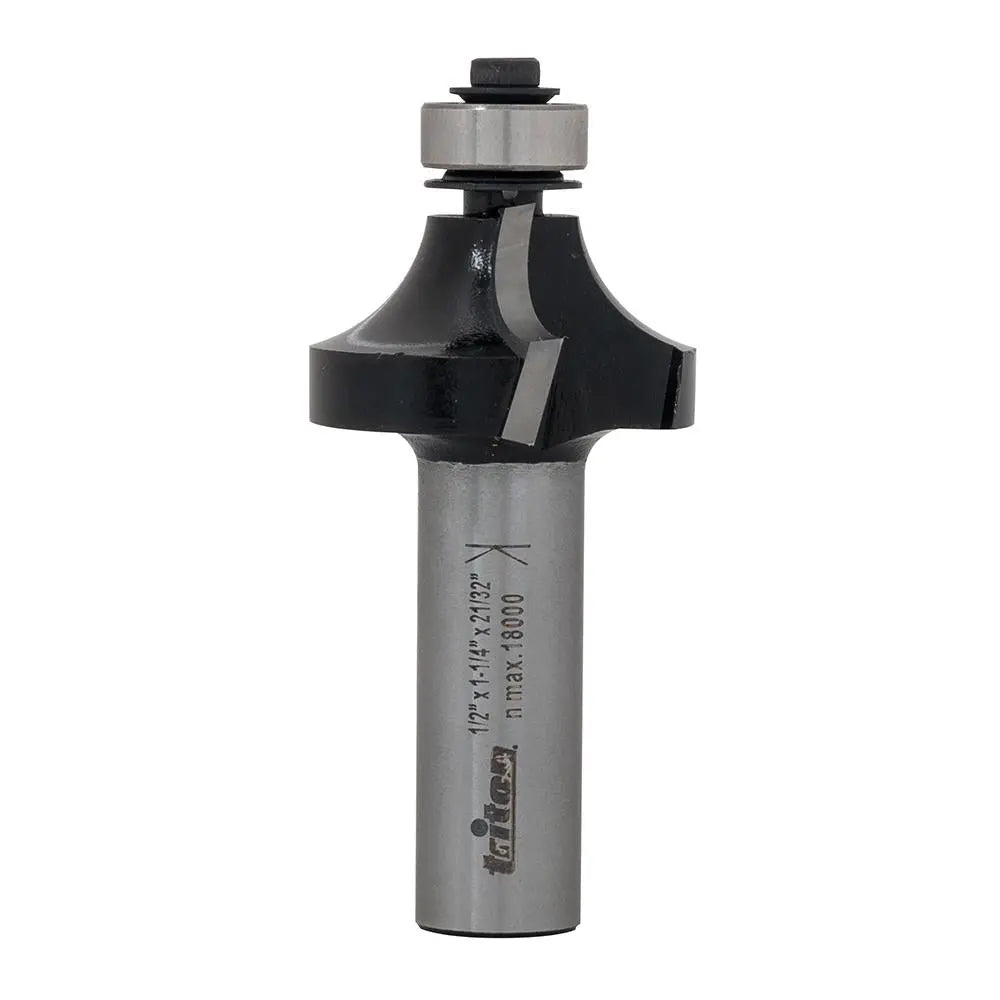 Triton 1/2" Roundover Bit 1-1/4" x 21/32" 972119  White Rose Tools