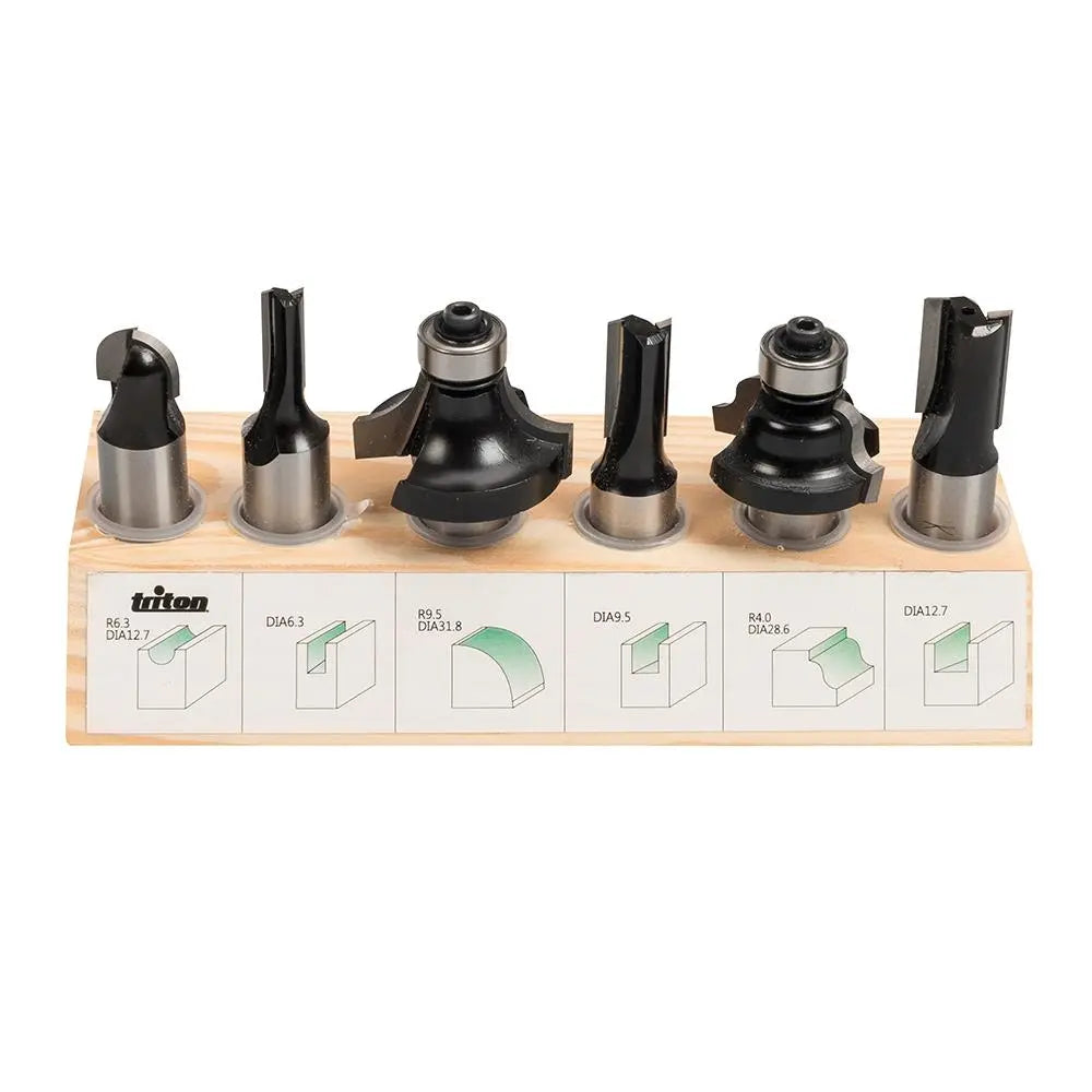 Triton 1/2" Router Kit 6pce 414040  White Rose Tools