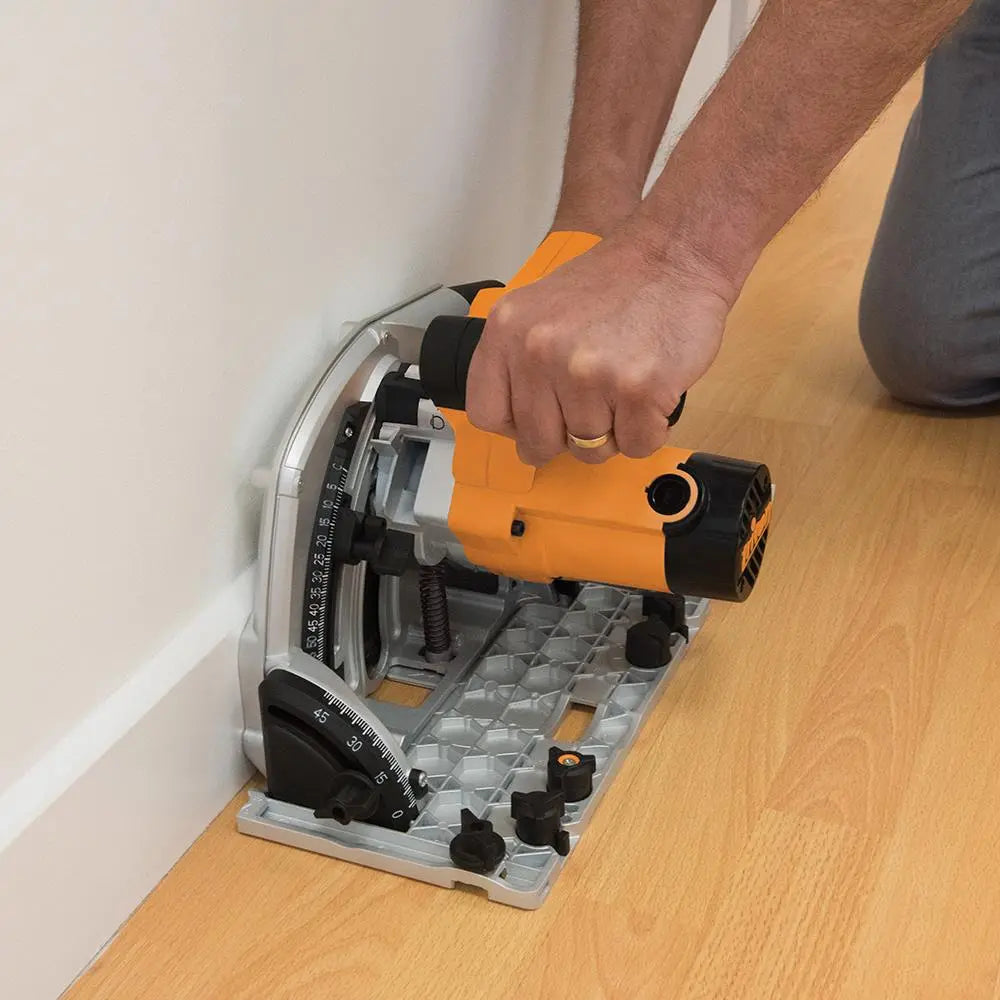 Triton 1400W Track Saw Kit 185mm 4pce TTS185KIT 534156 White Rose Tools