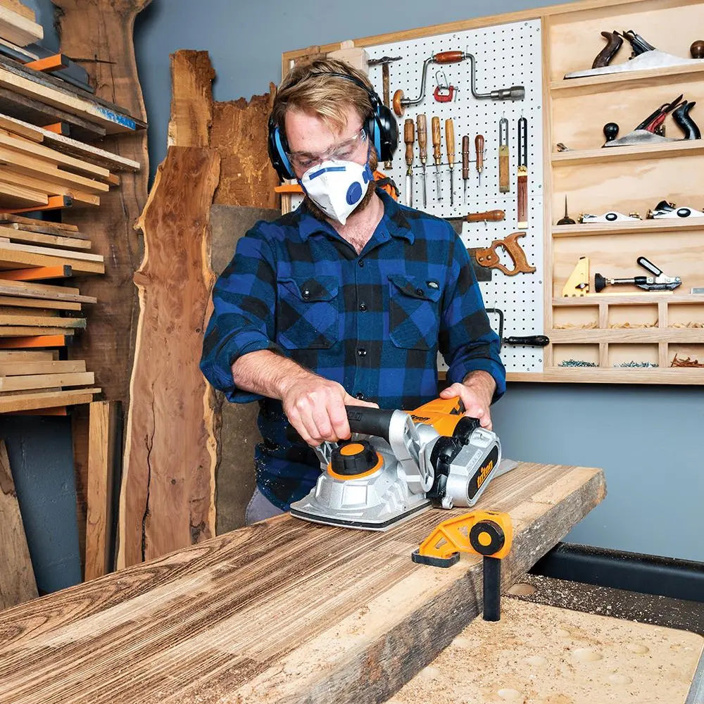 Triton 1800W Triple Blade Planer 180mm TPL180B 982168  White Rose Tools