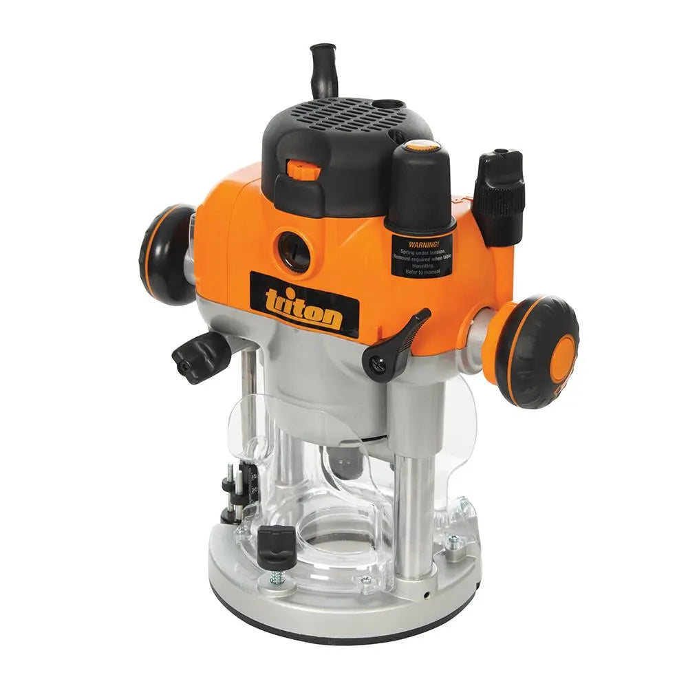 Triton 2400W Dual Mode Precision Plunge Router TRA001 330165 White Rose Tools