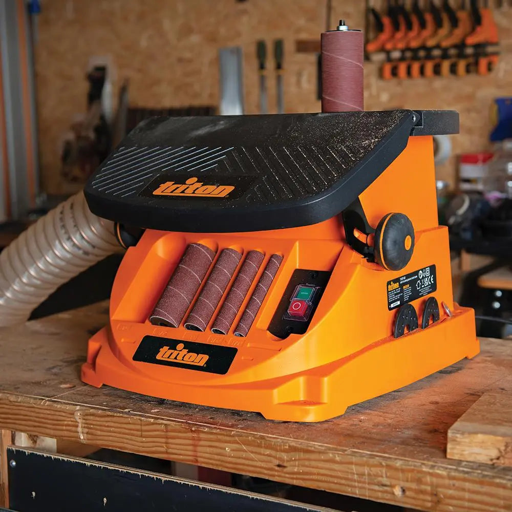 Triton 450W Oscillating Spindle & Belt Sander TSPST450 977604  White Rose Tools