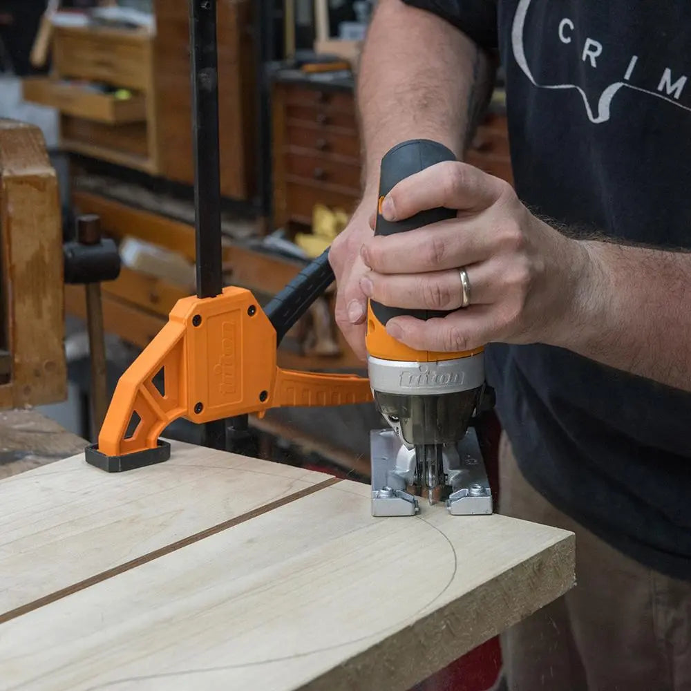 Triton 750W Pendulum Action Jigsaw TJS001 865886  White Rose Tools