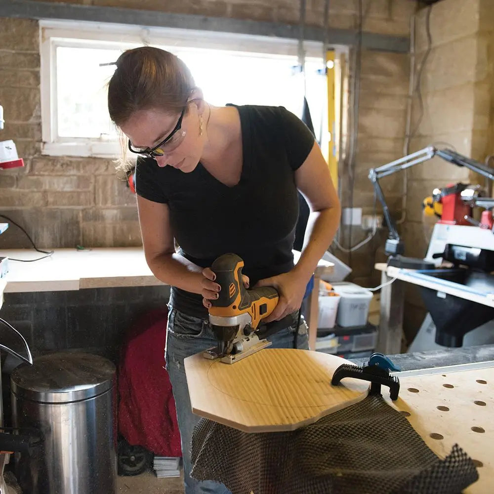 Triton 750W Pendulum Action Jigsaw TJS001 865886  White Rose Tools