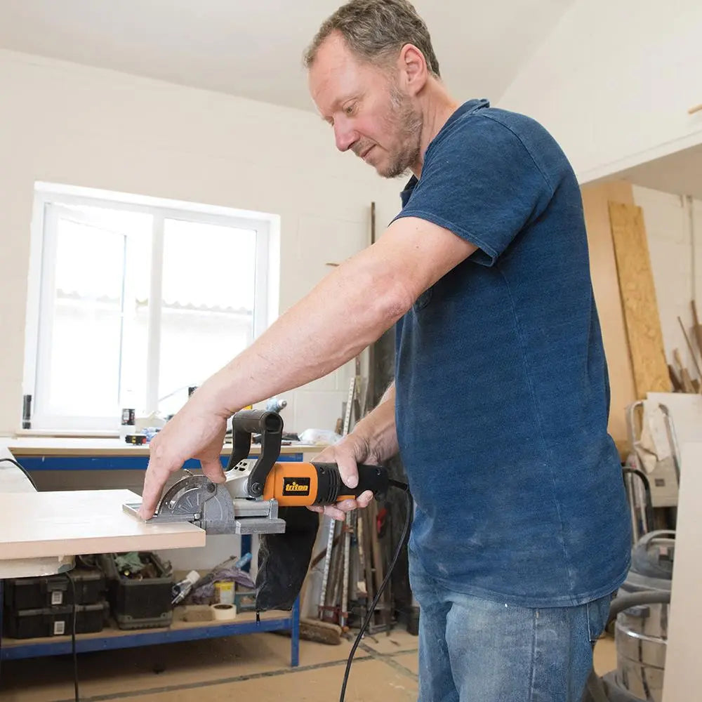 Triton 760W Biscuit Jointer TBJ001 329697  White Rose Tools