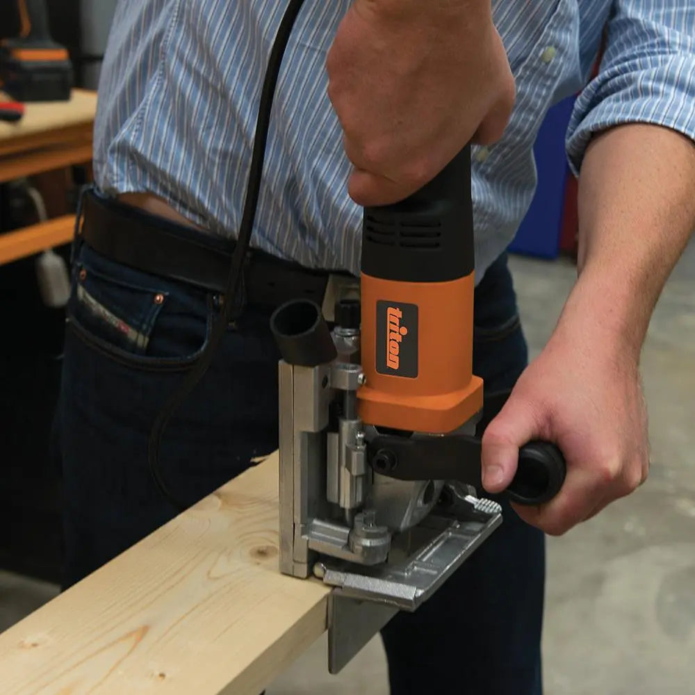 Triton 760W Biscuit Jointer TBJ001 329697 White Rose Tools