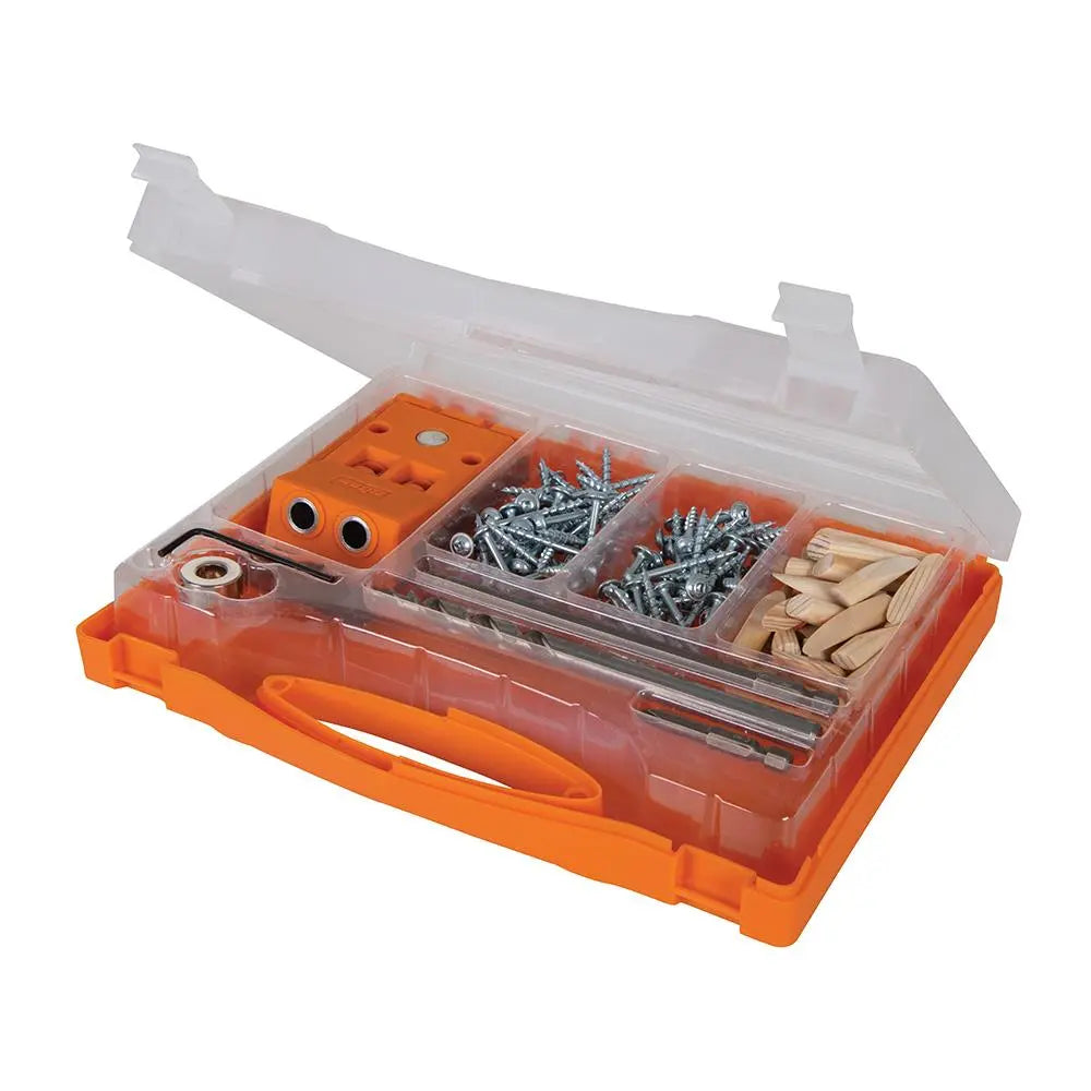 Triton Double Mini Pocket-Hole Jig Set 8pce T2PHJS 425553  White Rose Tools